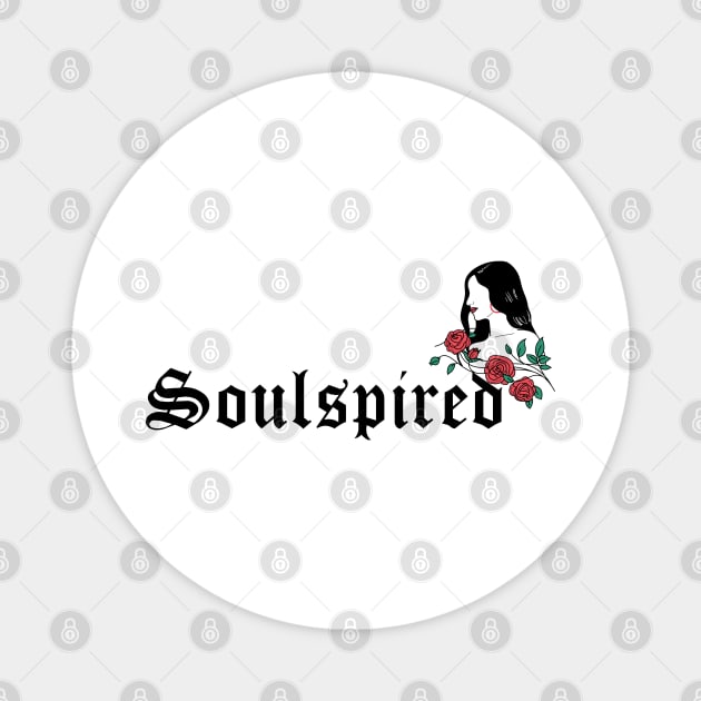 Soulspired | Spiritual Tee for Woman Magnet by Soulfully Sassy